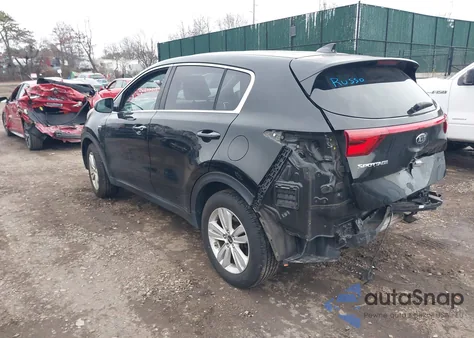 2018 Kia Sportage Lx from USA, damaged, VIN KNDPMCAC7J7390178